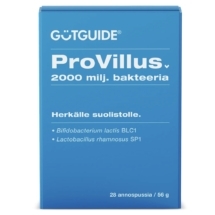 Gutguide Provillus bakteerivalmiste 28 annospussia