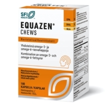 Harmonia Equazen chews mansikka 180 kapselia