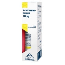 Nordaid D-vitamiinisuihke 100 µg 30 ml