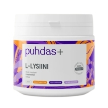 Puhdas+ L-Lysiini 200 grammaa