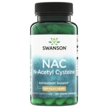 Swanson NAC N-acetyl-L-Cysteine 600 mg 100 kaps
