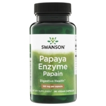 Swanson Papaya Enzyme Papain 100 mg 90 kaps