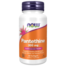 Now Foods Pantethine 300 mg 60 kaps